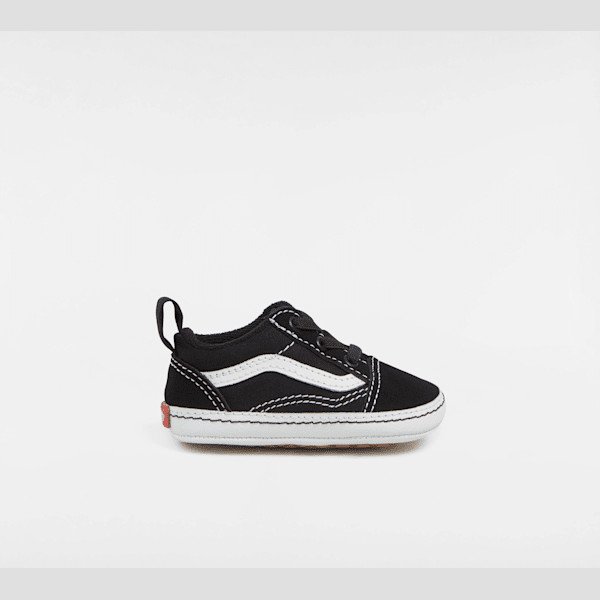 Vans - Infant Old Skool Crib Shoes (0-1 year), Black, Size: 3.5