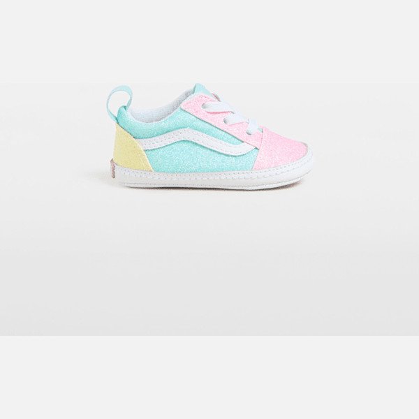 Vans - Infant Old Skool Crib Shoes (0-1 Years), Multicolour, Size: 3.5