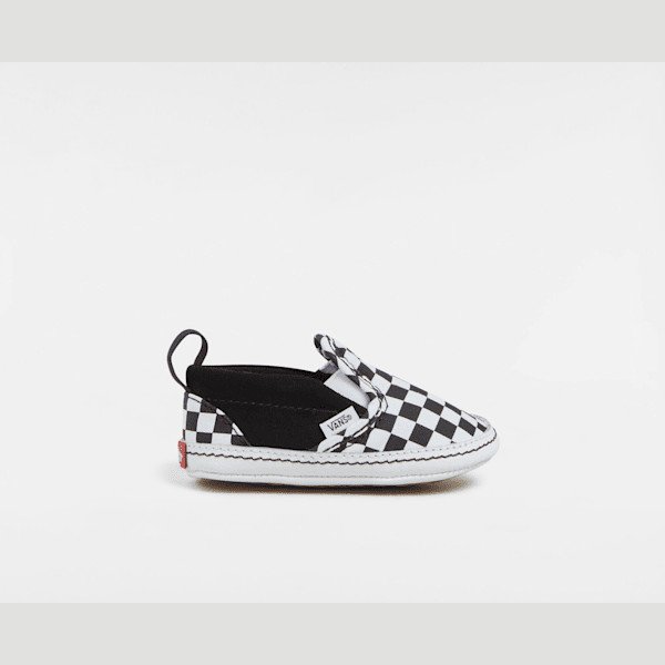 Vans - Infant Slip-On Crib Shoes (0-1 year), Black, Size: 3.5