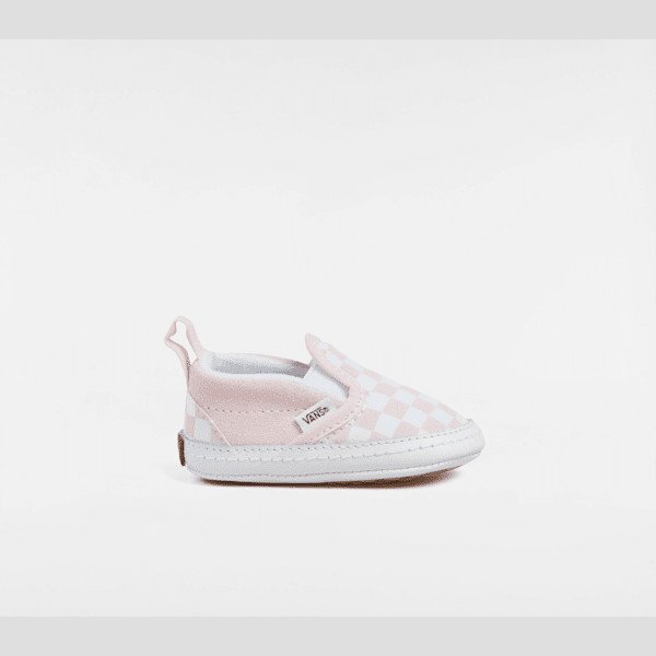Vans - Infant Slip-On Crib Shoes (0-1 year), Pink, Size: 3.5