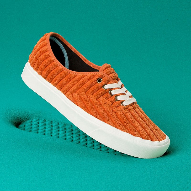 JUMBO CORD COMFYCUSH AUTHENTIC SHOES ((JUMBO CORD) HAWAIIAN SUNSET/MARSHMALLOW) WOMEN ORANGE