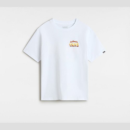 VANS Kids Bodega T-shirt (8-14 Years) (white) Boys White, Size XL