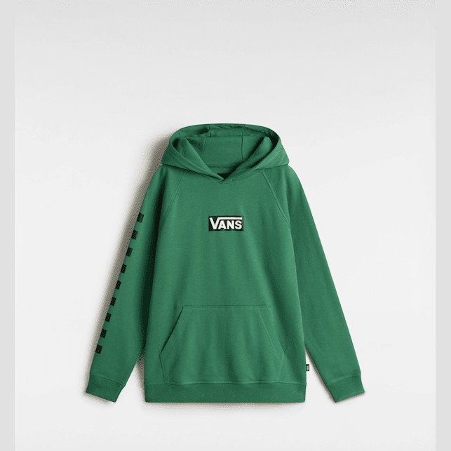 Vans - Kids Vans Boxed Pullover Hoodie (8-14 Years), Green, Size: XL