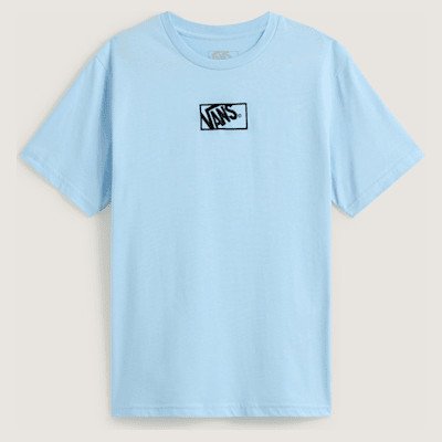 Vans - Kids By Blocked Box T-Shirt (8-14 Years), Blue, Size: L