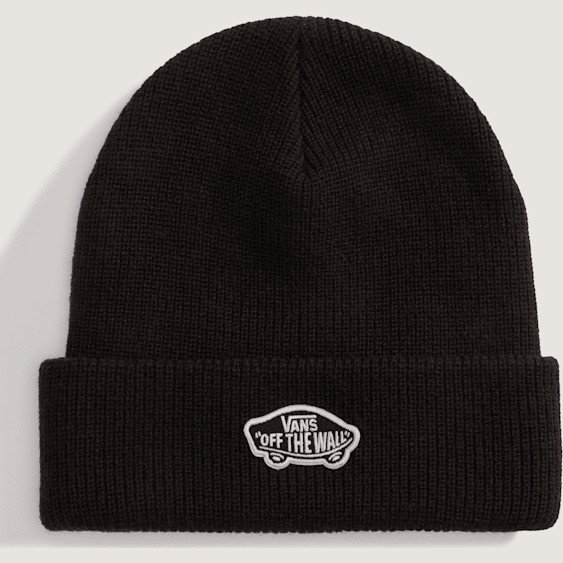 Vans - Kids Vans Classic Cuff Beanie, Black, Size: One size