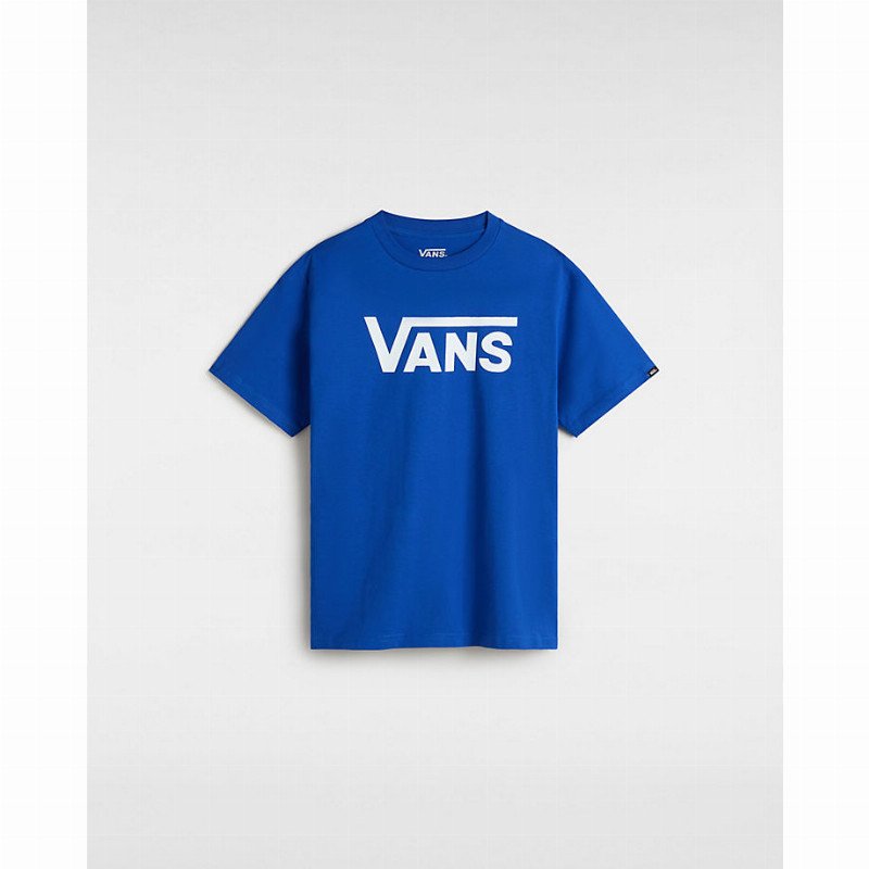 VANS Kids Vans Classic T-shirt (8-14 Years) (surf The Web) Boys Blue, Size XL