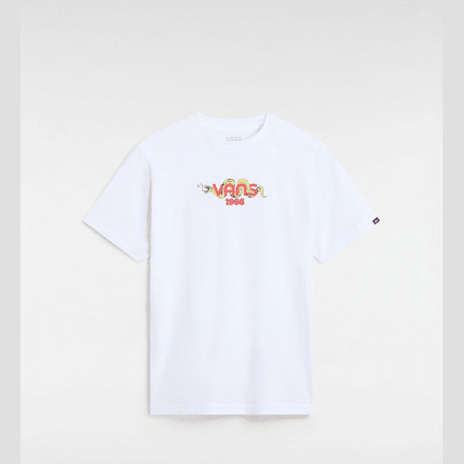 Vans - Kids Goodness Snakes T-Shirt (8-14 Years), White, Size: XL