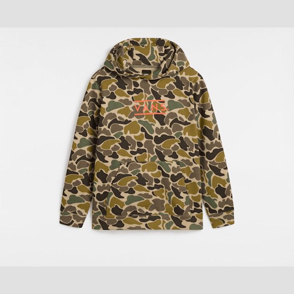 Vans - Kids Half Box Camo Pullover (8-14 Years), Brown, Size: XL
