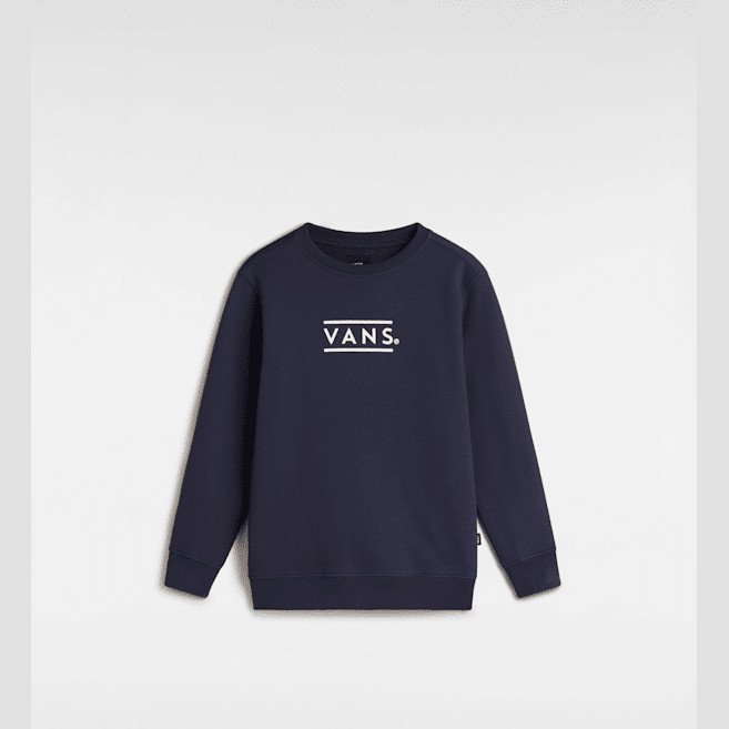 Vans - Kids Half Box Crew Sweatshirt (8-14 Years), Blue, Size: L