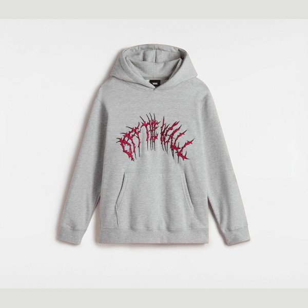 Vans - Kids Metal Arch Hoodie (8-14 Years), Grey, Size: XL