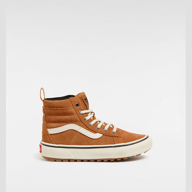 Vans - Kids MTE Sk8-Hi Shoes (4-8 Years), Orange, Size: 12