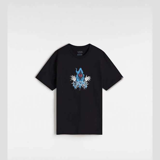 Vans - Kids Next time T-Shirt (8-14 Years), Black, Size: L