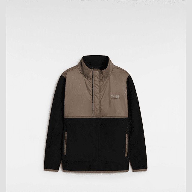  KIDS RANFORD POLAR FLEECE SWEATSHIRT (8-14 YEARS), BLACK, SIZE: S