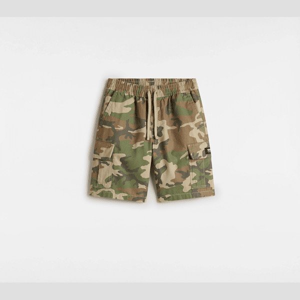 Vans - Kids Range Cargo Loose Shorts (8-14 Years), Brown, Size: L