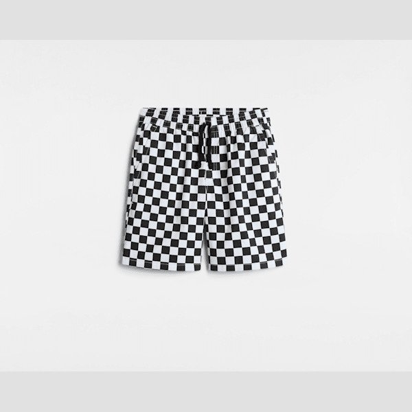 Vans - Kids Range Elastic Waist Shorts (8-14 Years), Black, Size: XL