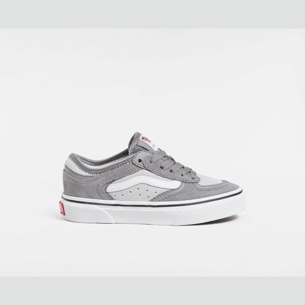 Vans - Kids Rowley Shoes (4-8 Years), Grey, Size: 1