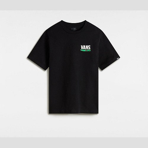 VANS Kids Shaka Skeleton T-shirt (4-8 Years) (black) Boys Black, Size XL