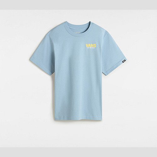 VANS Kids Stay Cool T-shirt (8-14 Years) (dusty Blue) Boys Blue, Size XL
