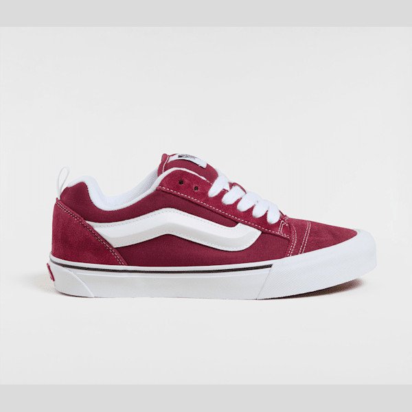 Vans - Knu Skool Shoes, Man, Burgundy, Size: 4.5