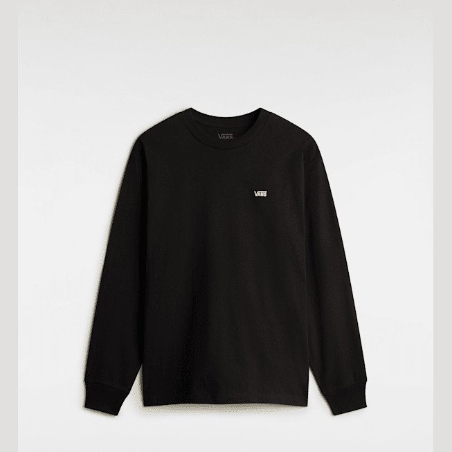 Vans - Left Chest II Logo T-Shirt, Man, Black, Size: XXL