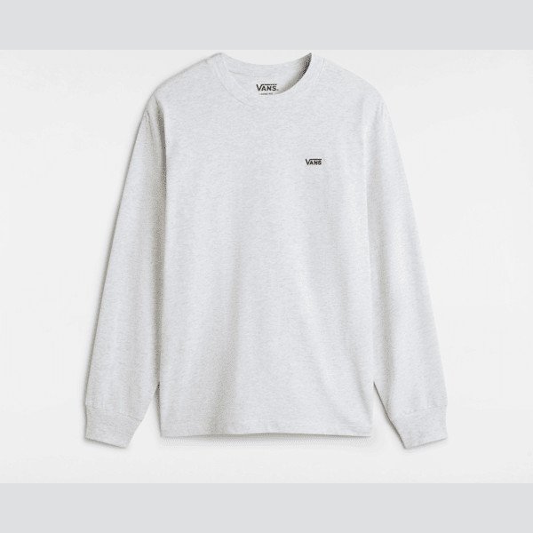 Vans - Left Chest II Logo T-Shirt, Man, Grey, Size: L
