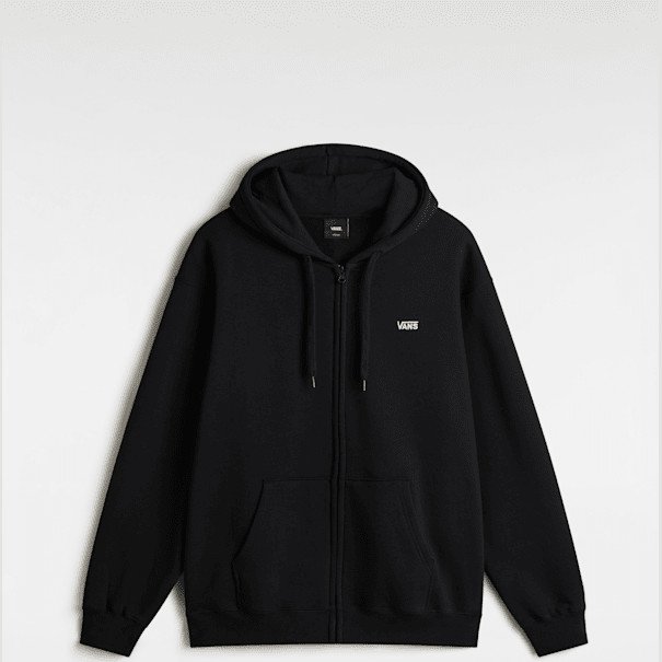  LEFT CHEST LOGO PULLOVER HOODIE, MAN, BLACK, SIZE: XXL