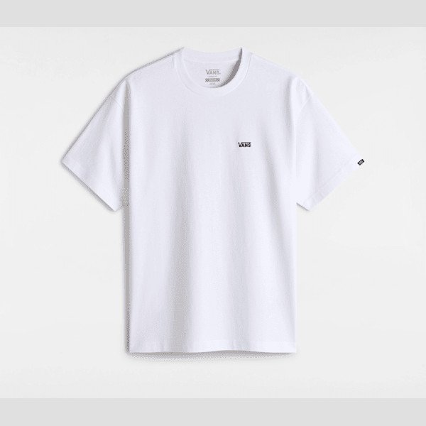 Vans - Left Chest Logo T-Shirt, Man, White, Size: XXL