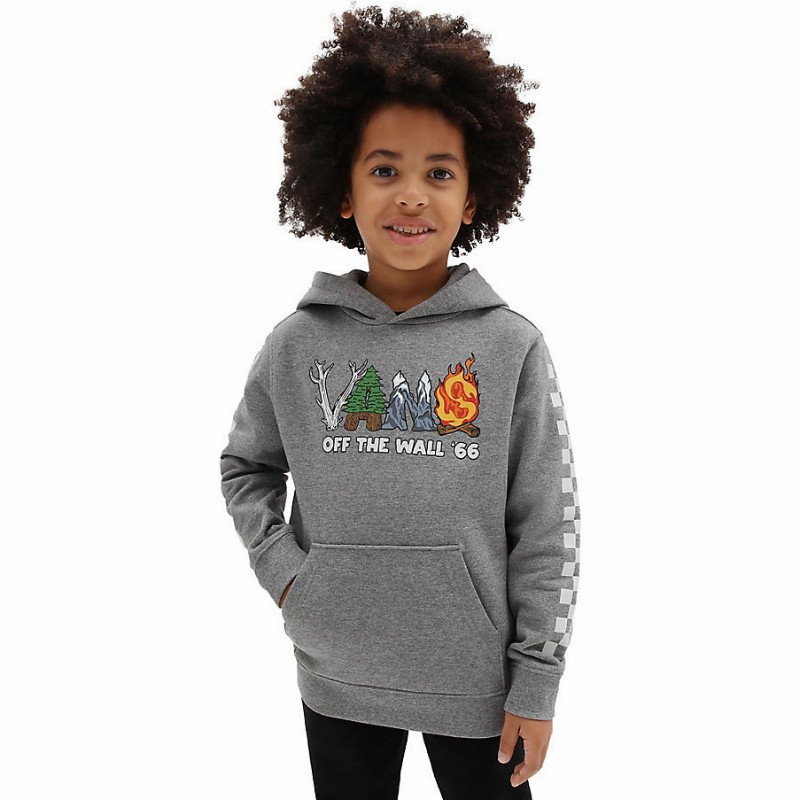 Vans hoodie kids on sale Grey