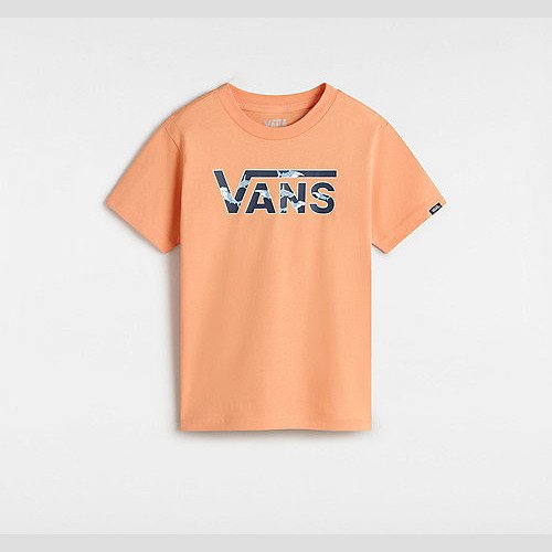 VANS Little Kids Vans Classic Logo T-shirt (2-8 Years) (copper Tan) Little Kids Orange, Size 7-8Y