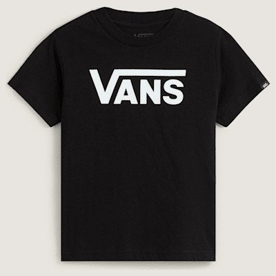 Vans - Little Kids Vans Classic Kids T-Shirt (2-8 years), Black, Size: 7-8Y
