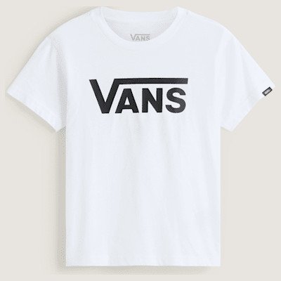 Vans - Little Kids Vans Classic Kids T-Shirt (2-8 years), White, Size: 5-6Y