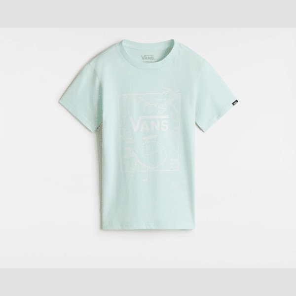 Vans - Little Kids Dino T-Shirt (2-8 Years), Green, Size: 5-6Y