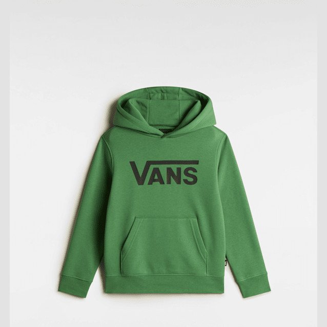 Vans - Little Kids Vans Pullover Hoodie (2-8 Years), Green, Size: 5-6Y