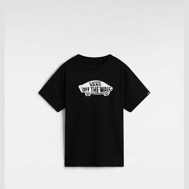 Vans - Little Kids Style 76 T-Shirt (2-8 Years), Black, Size: 2-3Y