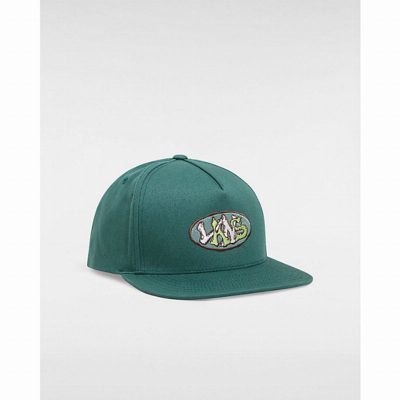 VANS Lopside Snapback Hat (bistro Green) Unisex Green, One Size