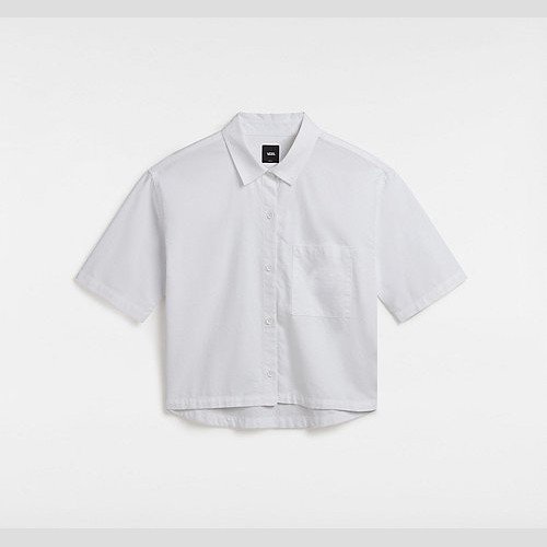 VANS Mcmillan Shirt (white) Women White, Size XXS