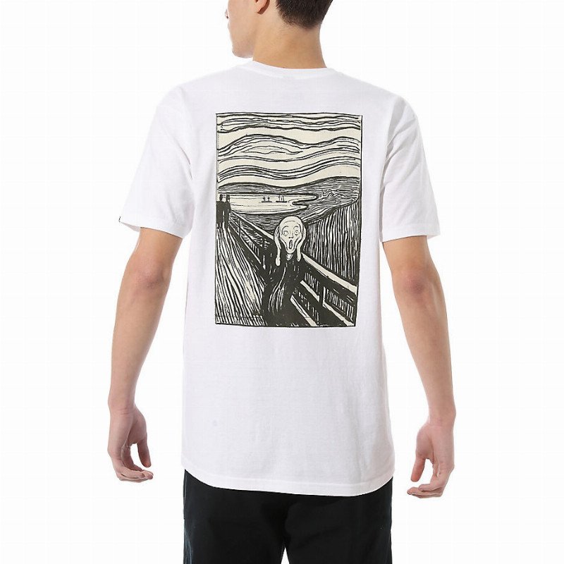 MOMA MUNCH T-SHIRT ((MOMA) EDVARD WHITE) MEN WHITE