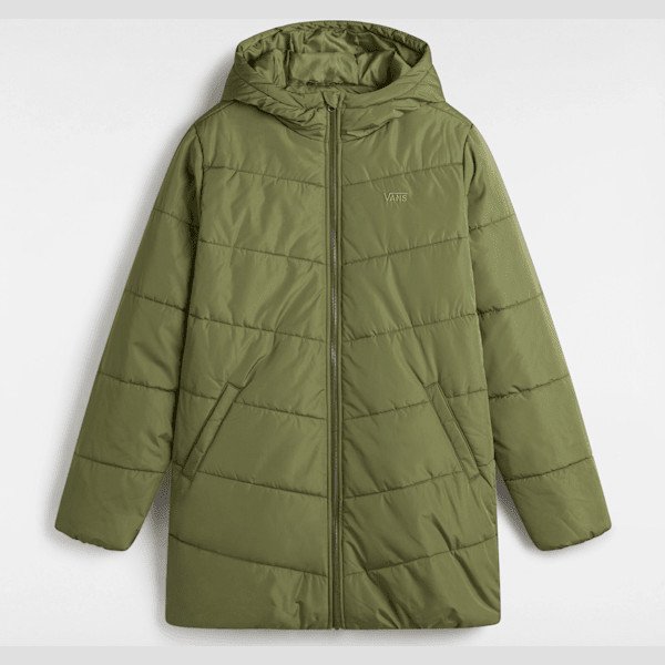 Vans - MTE Foundry Long Jacket, Woman, Green, Size: L