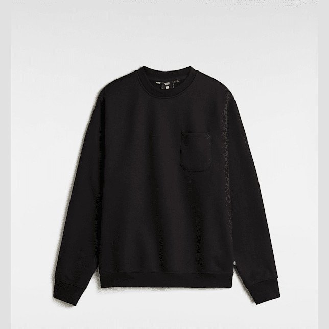 Vans - MTE Lodge Heavyweight Crew Sweatshirt, Man, Black, Size: M
