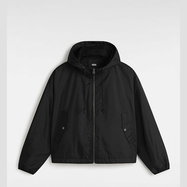 Vans - MTE Theo Windbreaker Jacket, Woman, Black, Size: XXL