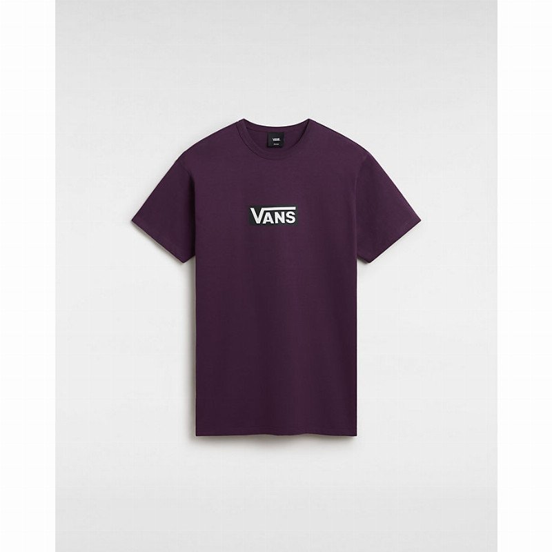 VANS Off The Wall Ii T-shirt (blackberry Wine) Men Purple, Size XXL