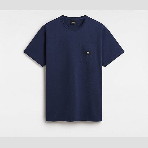 VANS Off The Wall Ii T-shirt (dress Blues) Men Blue, Size XXL