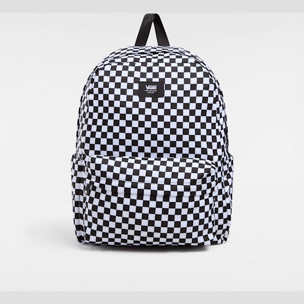 Vans - Old Skool Check Backpack, Black, Size: One size