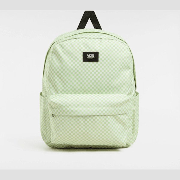 Vans - Old Skool Check Backpack, Green, Size: One size