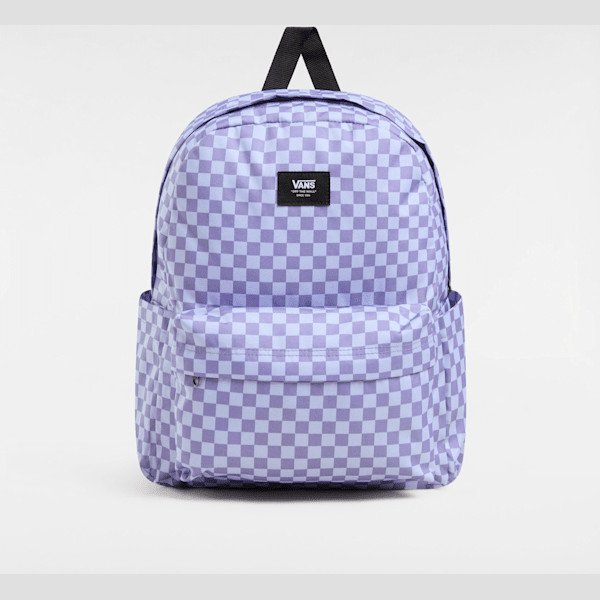 Vans - Old Skool Checkerboard Backpack, Purple, Size: One size