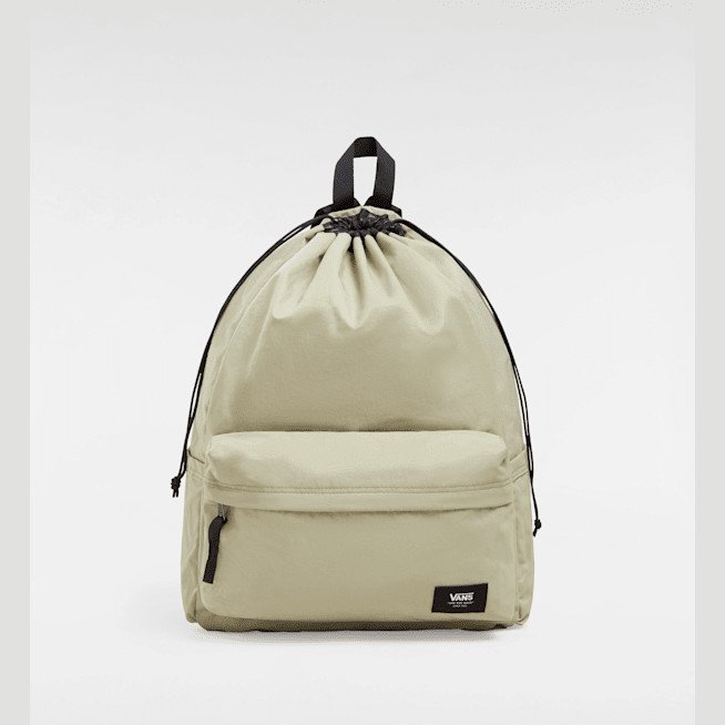 Vans - Old Skool Cinch Backpack, Man, Beige, Size: One size