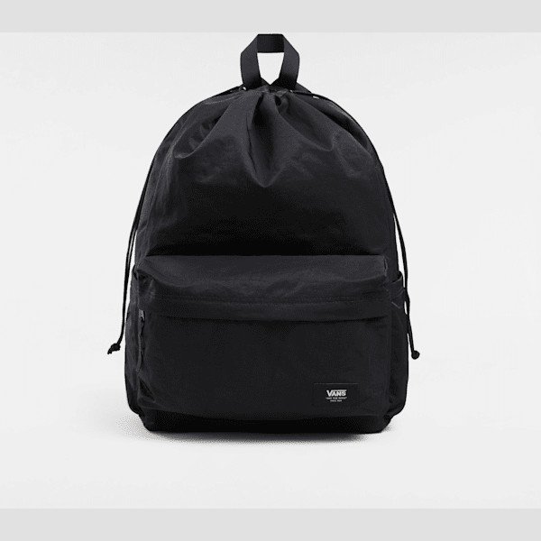 Vans - Old Skool Cinch Backpack, Man, Black, Size: One size