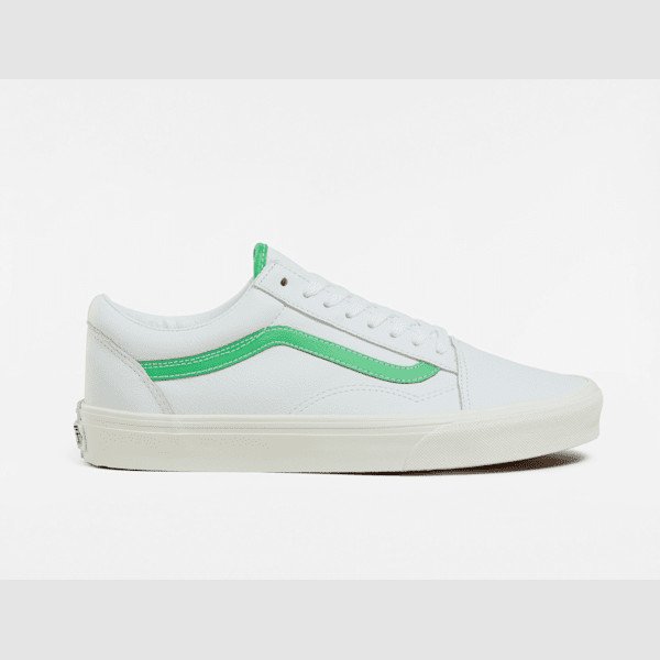 Vans - Old Skool Pig Suede Shoes, Man, White, Size: 6