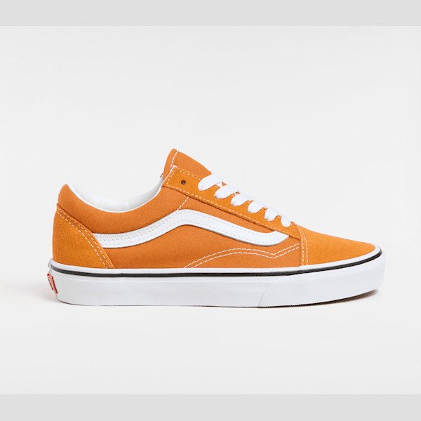 Vans - Old Skool Shoes, Man, Orange, Size: 2.5