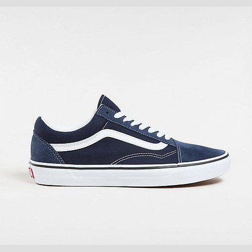 OLD SKOOL SHOES (PARISIAN NIGHT/TRUE WHITE) UNISEX BLUE